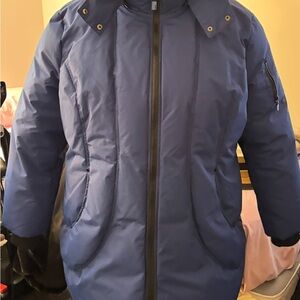 HFX Women’s Plus 3X Blue Winter Ski Parka Jacket